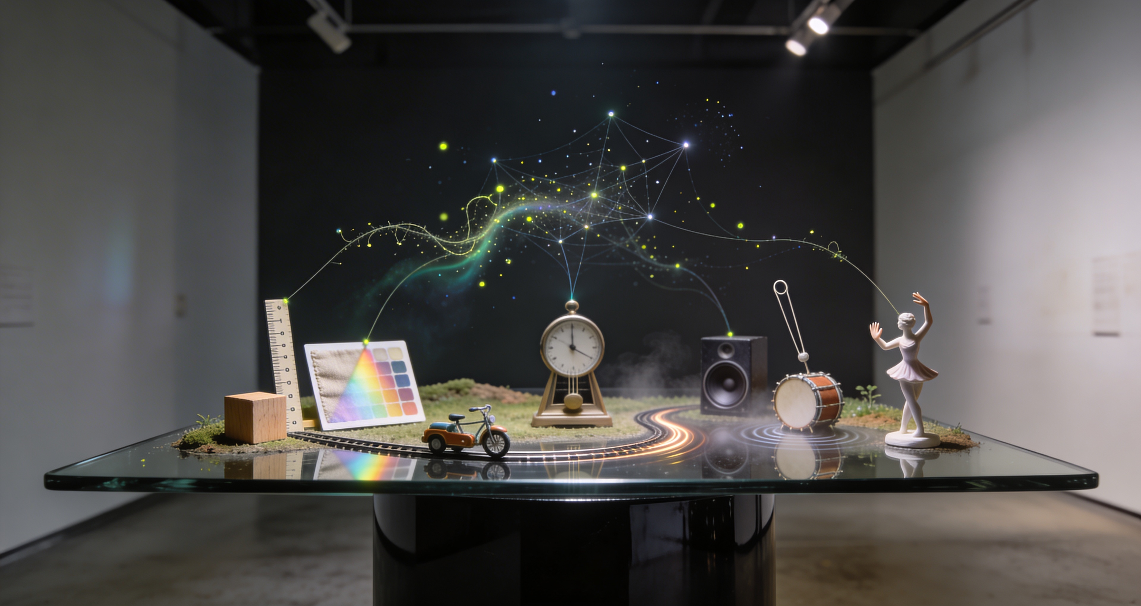 Diagram showing dimensions as value spaces inside a connector.